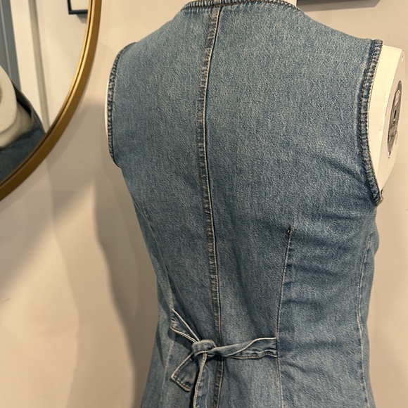 Vintage Santa Barbara Clothing Co Jean Dress - Picture 4 of 4